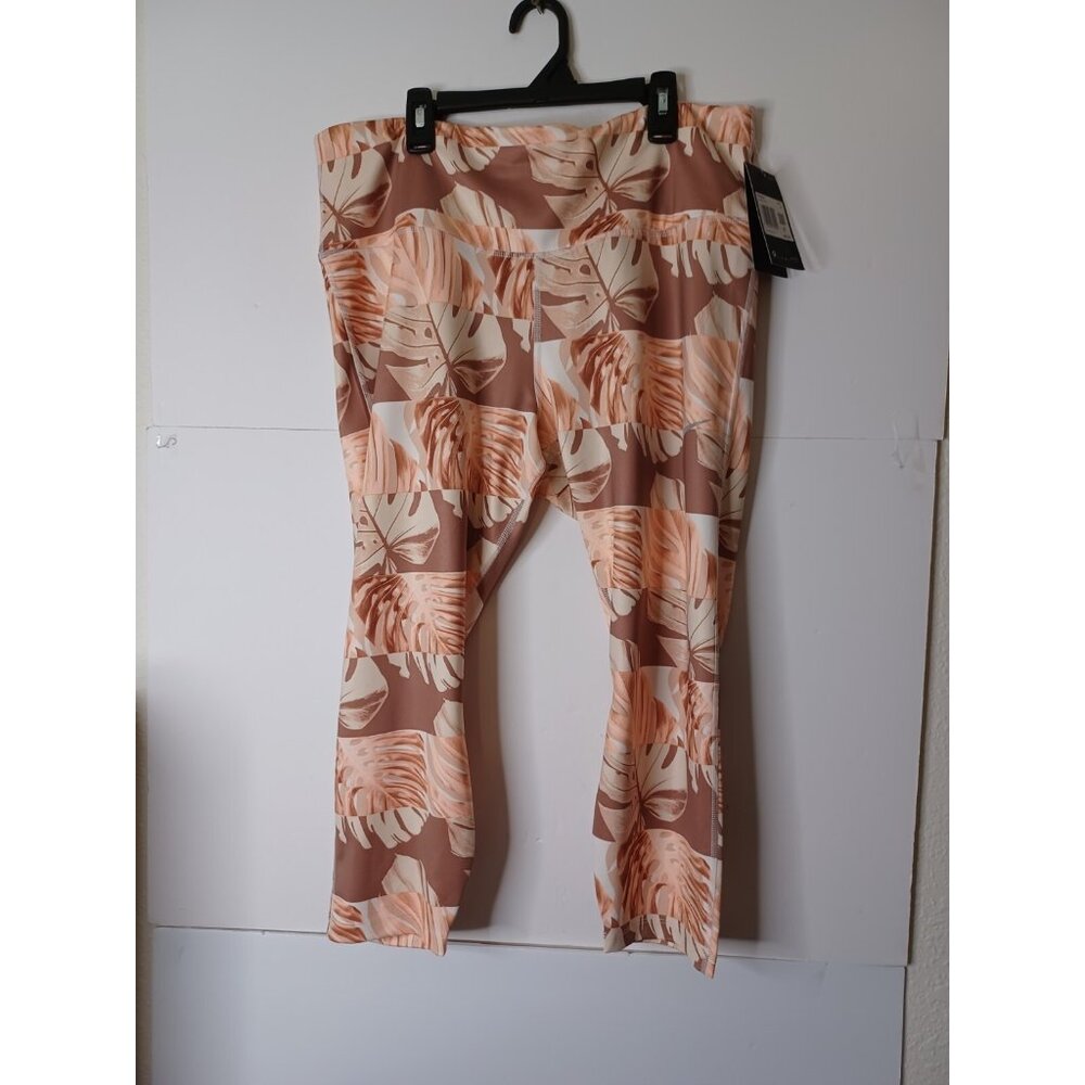 Nike Running Pants Womens Plus 1X 34" WaistDri Fit Fast Run  High Rise CU824-133